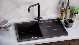 Кухонная мойка Ulgran Classic U-507-308 чёрный